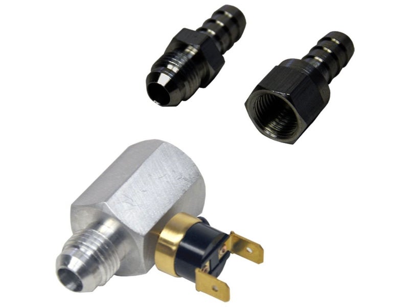 Derale 13021 -6AN x -6AN In-Line Fluid Thermostat - Image 1